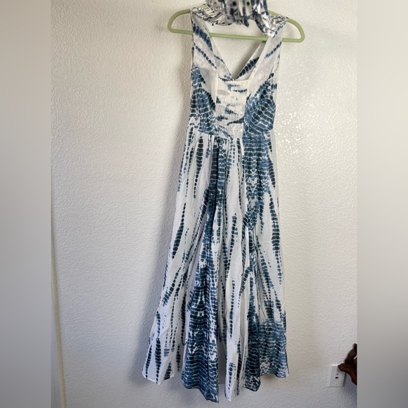 Michael Michael Kors Boho Tie Dye Fringe Maxi Dress Size XS - Picture 4 of 12
